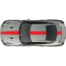 Full Body Three Racing Stripes Decal Kit for Nissan GT-R
 3