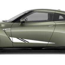 2x Side Doors Graphics Hash Decal Kit for Nissan GT-R
 2