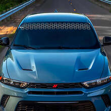 Vinyl Decal Sticker Graphics Honeycomb Windshield For Dodge Hornet 2