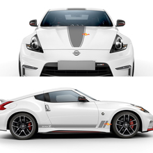 Nissan Nismo 370Z Hood Side Sticker Decal Vinyl Graphic Kit
 2