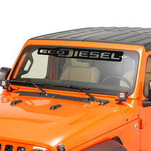 Windshield Window Jeep EcoDiesel Graphic Vinyl Decal Sticker
 2