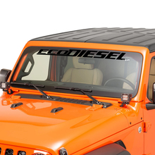 Windshield Window Jeep EcoDiesel Graphic Vinyl Decal Sticker 2
 2