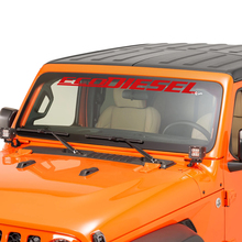 Windshield Window Jeep EcoDiesel Graphic Vinyl Decal Sticker 2
 3