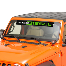 Windshield Window Jeep EcoDiesel Graphic Vinyl Decal Sticker 4
 2