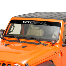 Windshield Window Jeep EcoDiesel Graphic Vinyl Decal Sticker 6
 2