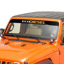 Windshield Window Jeep EcoDiesel Graphic Vinyl Decal Sticker 6
 3