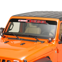 Windshield Window Jeep EcoDiesel Graphic Vinyl Decal Sticker 8
 2