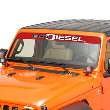 Windshield Window Jeep EcoDiesel Graphic Vinyl Decal Sticker 8
 3