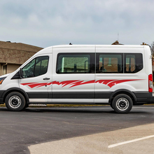 Ford Transit Vinyl Side Stripes Decals 3
 3