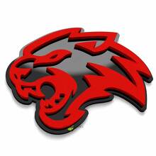 Custom 3D Badge Wildcat Dodge Guardabarros Badges Emblema Portón Badge Parrilla Delantera 2