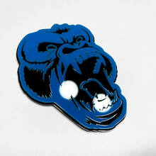 Angry Gorilla 3D Car Badge for Grille Tailgate_2