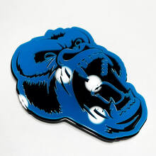 Angry Gorilla 3D Car Badge for Grille Tailgate_5