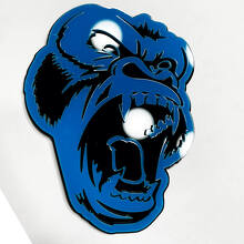 Angry Gorilla 3D Car Badge for Grille Tailgate_6