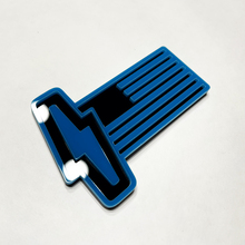 Ford 150 Lightning US Flag 3D Badge - Custom Fender Badges Emblem Red and Black
 4