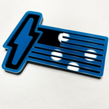Ford 150 Lightning US Flag 3D Badge - Custom Fender Badges Emblem Red and Black
 5