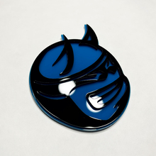 Custom 3D Badge Drag Bee Demon Dodge Charger Challenger logo Fender Badges Emblem Red and Grey
 4