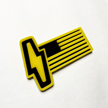 Ford 150 Lightning US Flag 3D Badge - Custom Fender Badges Emblem Yellow and Black
 4