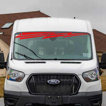 Vinyl Decal Sticker 4 for Ford Transit Windshield Stripes 3