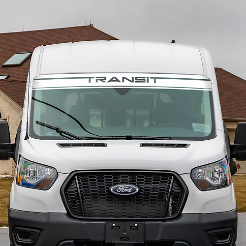 Ford Transit Stripes Windshield Vinyl Decal Sticker
