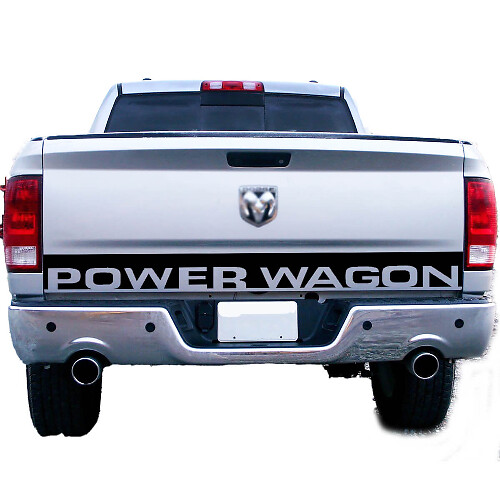 Dodge Ram 1500 Power Wagon Truck Tailgate Accent Vinyl Graphics stripe Sticker Decal 3
