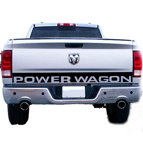 Power Wagon Tailgate Accent Vinyl Decal for Dodge Ram 1500
