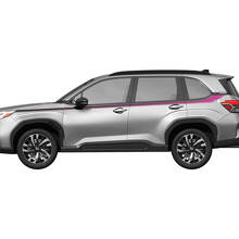 Side Doors Rocker Panel Racing Stripes Vinyl Decal - Graphic Sticker universal fit Suba Forester
 3