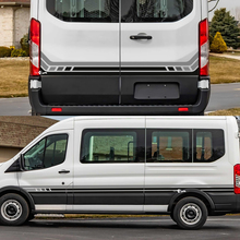 Ford Transit Retro Rear Side Doors Graphics Vinyl Decal Sticker
 3