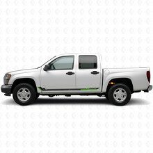 Racing Line Door & Rocker Panel Vinyl Stripes for Chevrolet Colorado 1st Gen 2004-2012_4