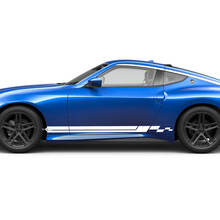 Side Checkered Stripe Decal Kit for Nissan Z Sport
 2