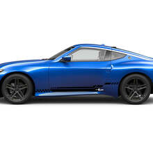 Kit de calcos de franjas laterales a cuadros 2 para Nissan Z Sport 2