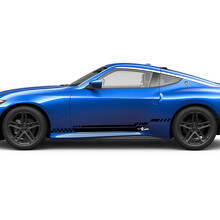 Side Stripe Checkered  Decal Kit for Nissan Z Sport
 2