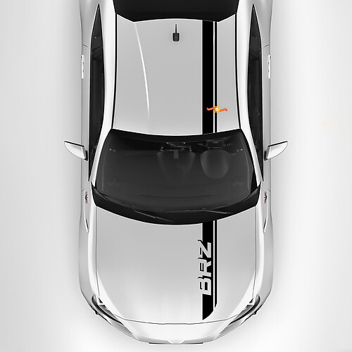Suba Graphics Racing Stripes Decal Sticker fit Suba BRZ
