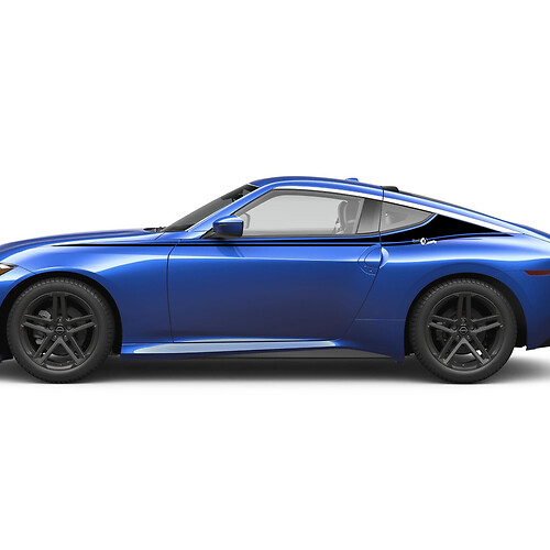 Side Accent Doors Decal Kit for Nissan Z Sport
