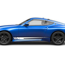 Side Rocker Panel Graphics Doors Decal Kit for Nissan Z Sport
 3