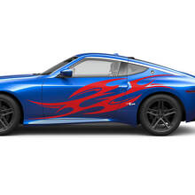 Side Fly Tribal Graphics Doors Decal Kit for Nissan Z Sport
 3