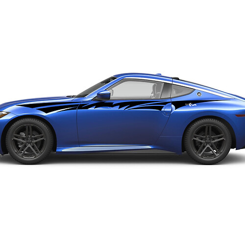 Side Fly Tribal Graphics Doors Decal Kit for Nissan Z Sport

