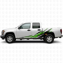 Distressed Splash Door & Bedside Vinyl Stripes for Chevrolet Colorado 1st Gen 2004-2012_4