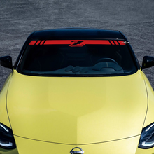 Windshield Z Stripe Decal Sticker for Nissan Z Sport 2
 3