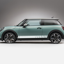 Side Racing stripes graphics decal for Mini Cooper S
 2