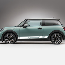 Side Racing stripes graphics decal for Mini Cooper S
 2