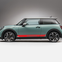 Side Racing stripes graphics decal for Mini Cooper S
 3