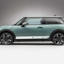 Side Racing stripes graphics decal for Mini Cooper S 3
 2