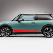 Side Racing stripes graphics decal for Mini Cooper S 3
 3