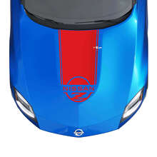 Brand Logo Hood Stripe Vinyl Decal for Nissan Z Sport_3