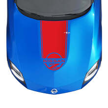 Hood Checkered Stripe Decal Kit for Nissan Z Sport
 3