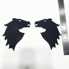 Horse Head Fender Badges Tailgate 3D Emblem 2 for Bronco 10