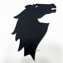 Bronco head Fender Badges Tailgate Emblem 3D Badge Black Matte
 2