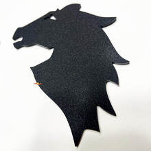 Horse Head Fender Badges Tailgate 3D Emblem 2 for Bronco 4