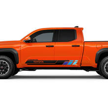 Side Doors Rocker Panel Stripes Vinyl Stickers Decal Kit for Toyota Tacoma
 2