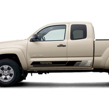 Side Doors Rocker Panel Stripes Vinyl Stickers Decal Kit for Toyota Tacoma
 6